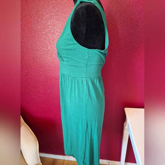 Merona Green Soft Knit Dress Size Medium - Picture 6 of 6